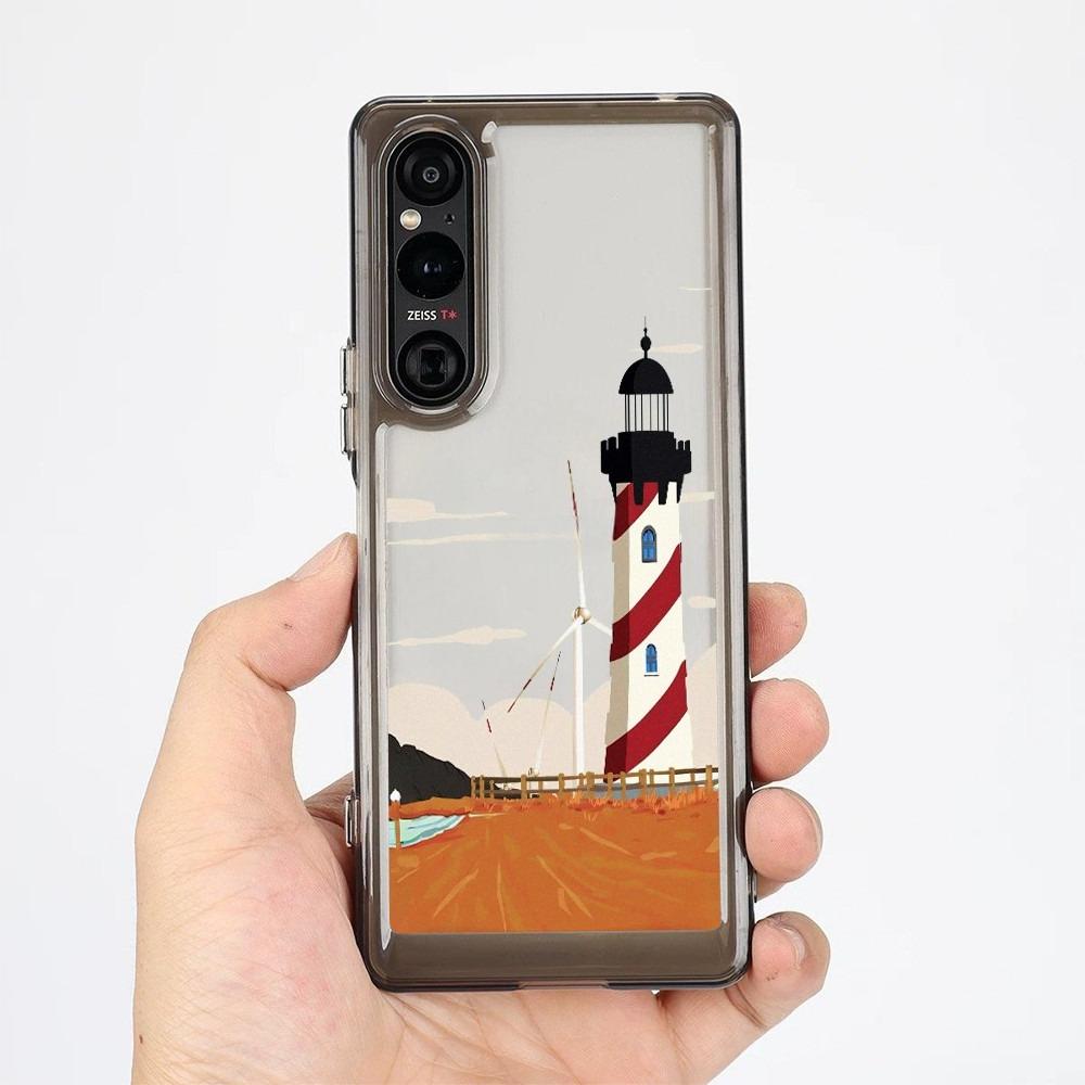 Hard Transparent Phone Case For Sony Xperia 1 V VI VII VIII Xperia 5 V Xperia 10 V VI VII/ Shockproof Sony Cover