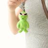 Оригинальный креативный плюшевый брелок в виде злого инопланетянина, милый причудливый мультяшный аксессуар для куклы