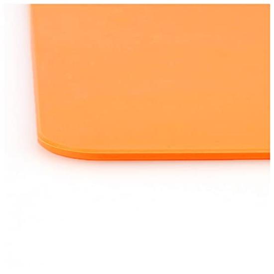 Mac Highest Grade Elastomer All Antibacterial Cutting Board Dishwasher Safe (Orange)