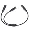 JORINDO JD6074 XLR Female to Dual XLR Male Cable YType XLR Female to Dual XLR Male Microphone Cable