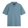 Ted Baker Mens Zig Zag Knitted Polo Shirt