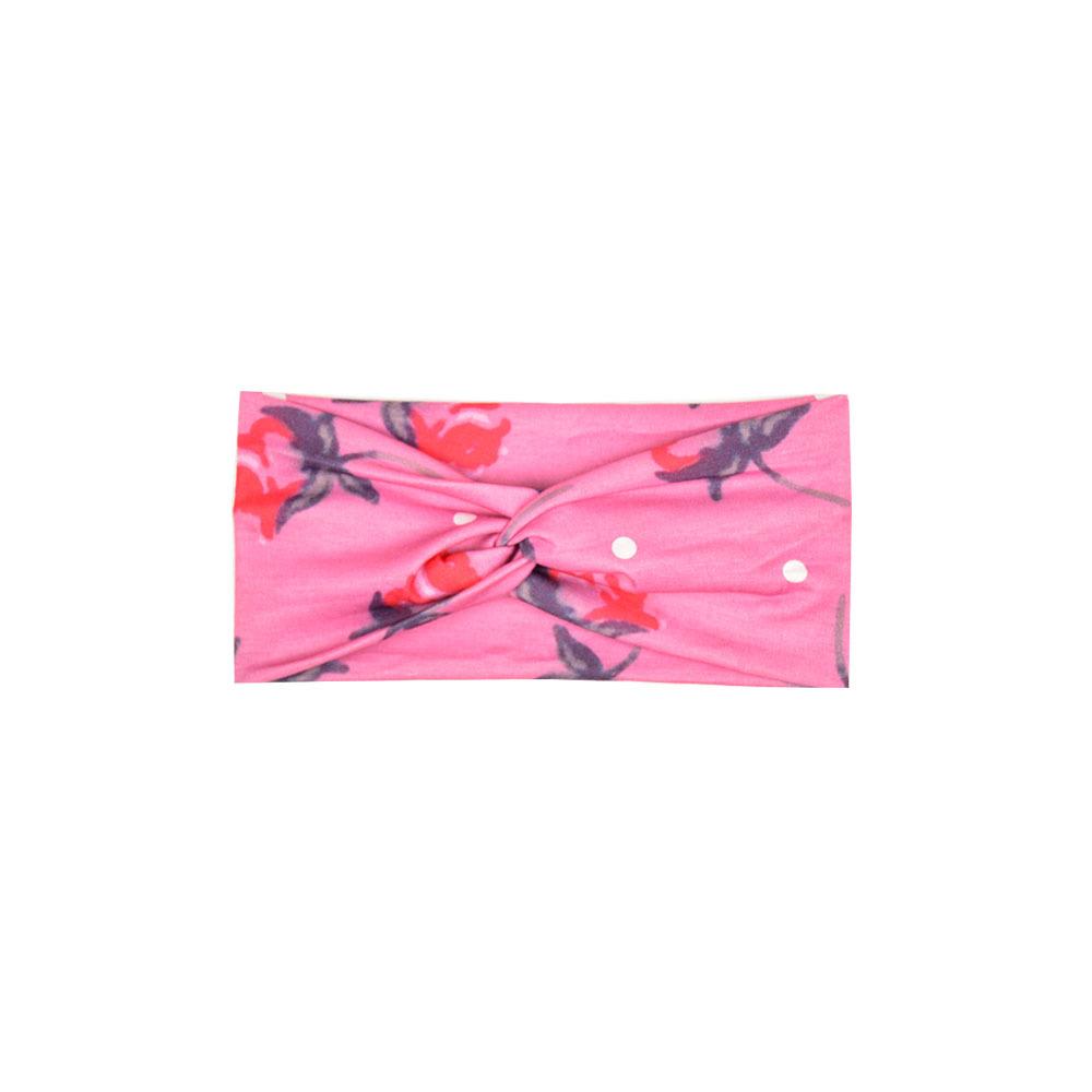 Printed Headband Sports Running Bohemian Face Wash Makeup Hair Cross Wide-brimmed Headband for Women