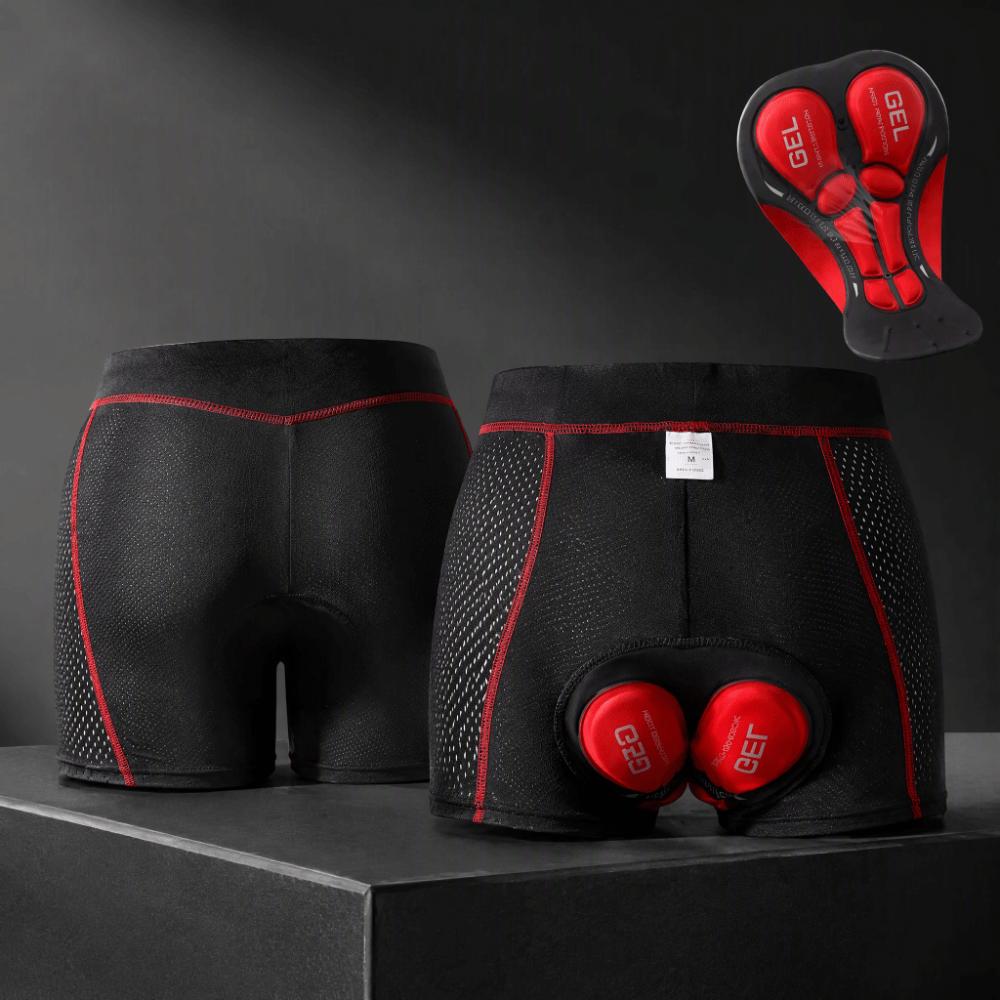 Breathable Riding Underpants 3D Padded Bike Shorts Mens Cycling Underwear  Mountain Bike Riding