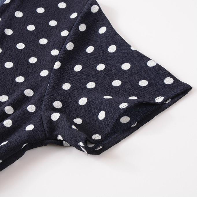 Новейшее женское летнее платье с коротким рукавом и цветочным принтом, платье с v-образным вырезом, шифоновое пляжное платье