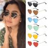 Fancy Accessories UV400 Protection Heart Sun Glasses Heart-Shaped Sunglasses Shades 90s Glasses
