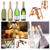 Stainless Steel Champagne Bottle Stopper Leak-proof Lock German Design Freshness-preserving Bottle Cap
