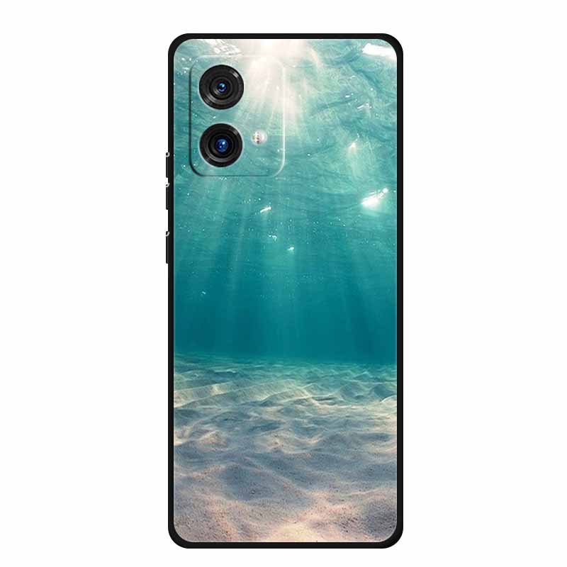 Для Motorola Moto G84 G54 5G Чехол Роскошный Мягкий Силиконовый ТПУ Задняя Крышка Телефона для Moto G54 MotoG84 Защитный Ударопрочный Fundas