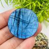 1pc Sculpture Decoration Natural Labradorite Lion Statue Eliminate Negative Energy And Stress Stone Ornament For Parents DIY