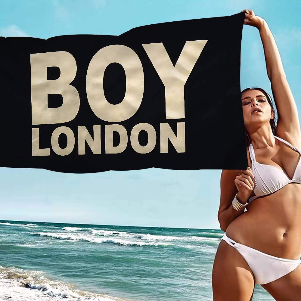 Модный бренд Boy London Микрофибра Пляжное полотенце Впитывающее Быстросохнущее Мягкое Для йоги, плавания, курорта, альпинизма