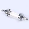 8mm  5/16'' Fuel Filter Motorcycle Fuel Gas Filter Metal Glass Car Auto Petrol Diesel Inline Tube