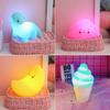 Cartoon LED Night Light Cute DECORATION Lamps Teddy Bear Moon Dinosaur Girl Children Kids Toys Gift