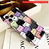 Cute Cat Cluster Phone Case All inclusive film hard phone case, compatible with iPhone 18 Pro Max 17 16 15 14 13 12 11