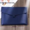 Large Capacity A4 Leather File Bag - Multifunctional Business Office Folder
