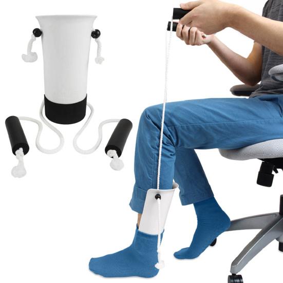 Seniors Sock Aid Device with Anti-slip Foam Elderly Disabled Pregnant Sock Puller