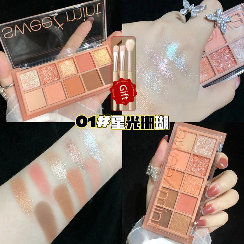 Perfect Time Daytime Matte Milk Tea Eyeshadow Palette 2023 New Beginner-Friendly Earth Tones