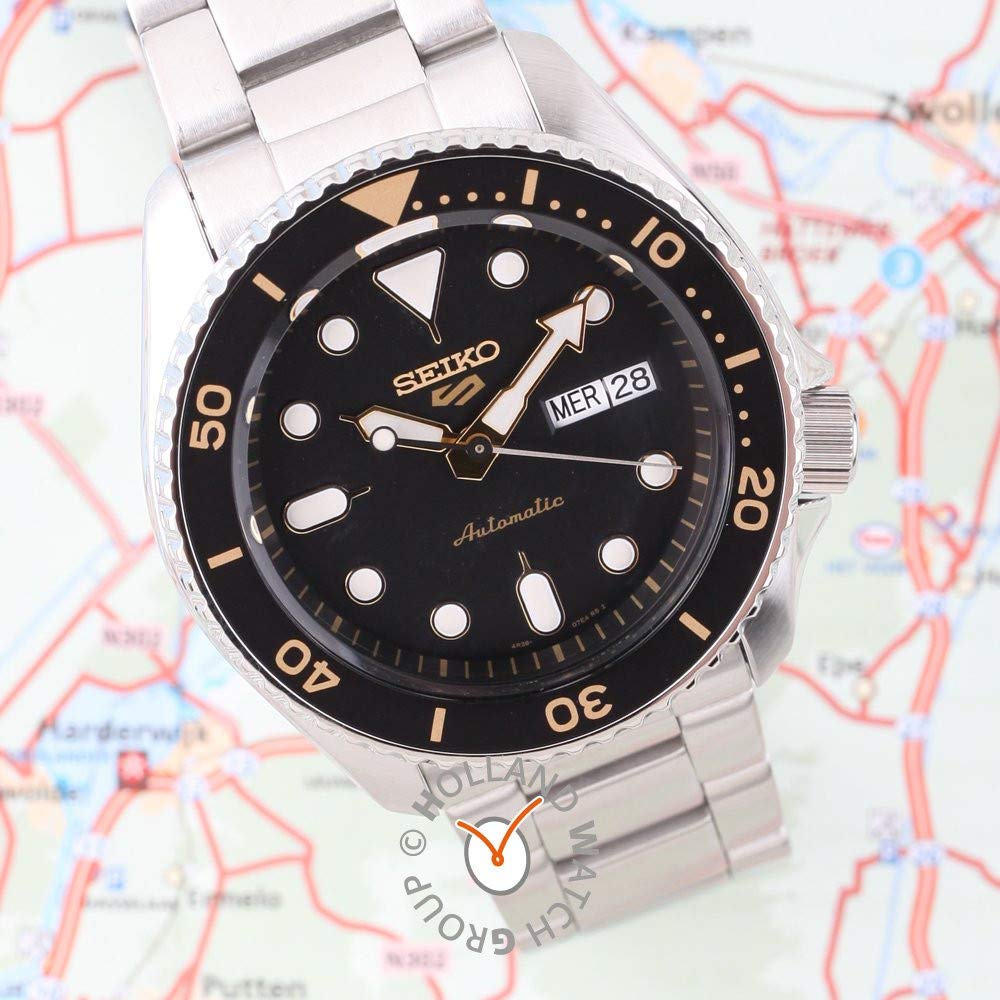 Seiko 5 Sports Automatic SRPD57K1 Steel Watch Men's