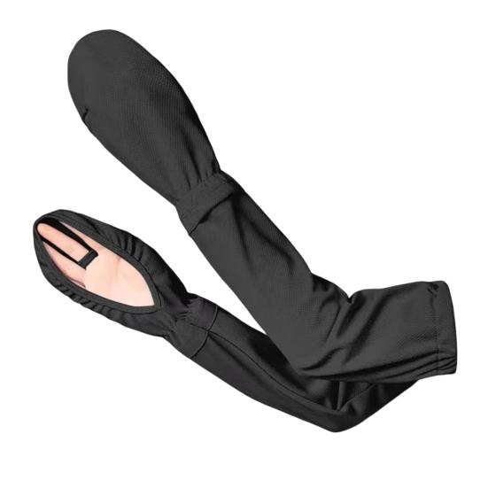 1 пара летних нарукавников, быстросохнущая защита от пота, солнцезащитный козырек, полные рукава, анти-УФ-сенсорный экран, тонкая защита рук, нарукавники для верховой езды на открытом воздухе