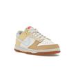 Nike Dunk Low Next Nature Soft Yellow Водолей Синие женские кроссовки Кремовые Summit-White Glacier-Blue FZ4347-100
