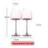 Набор бокалов для красного вина ZISIZ Flamingo Red