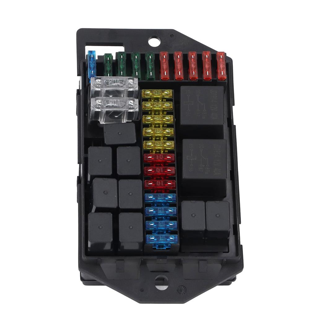 Комплект предохранителей и реле, 2 шт. 5-контактных реле, 9 шт. 4-контактных реле, 24 шт. плоских предохранителей с обжимными клеммами для Ca