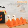 Yousheng 1/2Pcs 3D Ghost Silicone Mold для шоколадных десертов, конфет, желе, пищевая форма для выпечки в форме призрака, легко снимаемая, принадлежности для выпечки на Хэллоуин