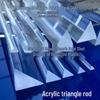 Прозрачная Акриловая Равнобедренная Прямоугольная Треугольная Полоса