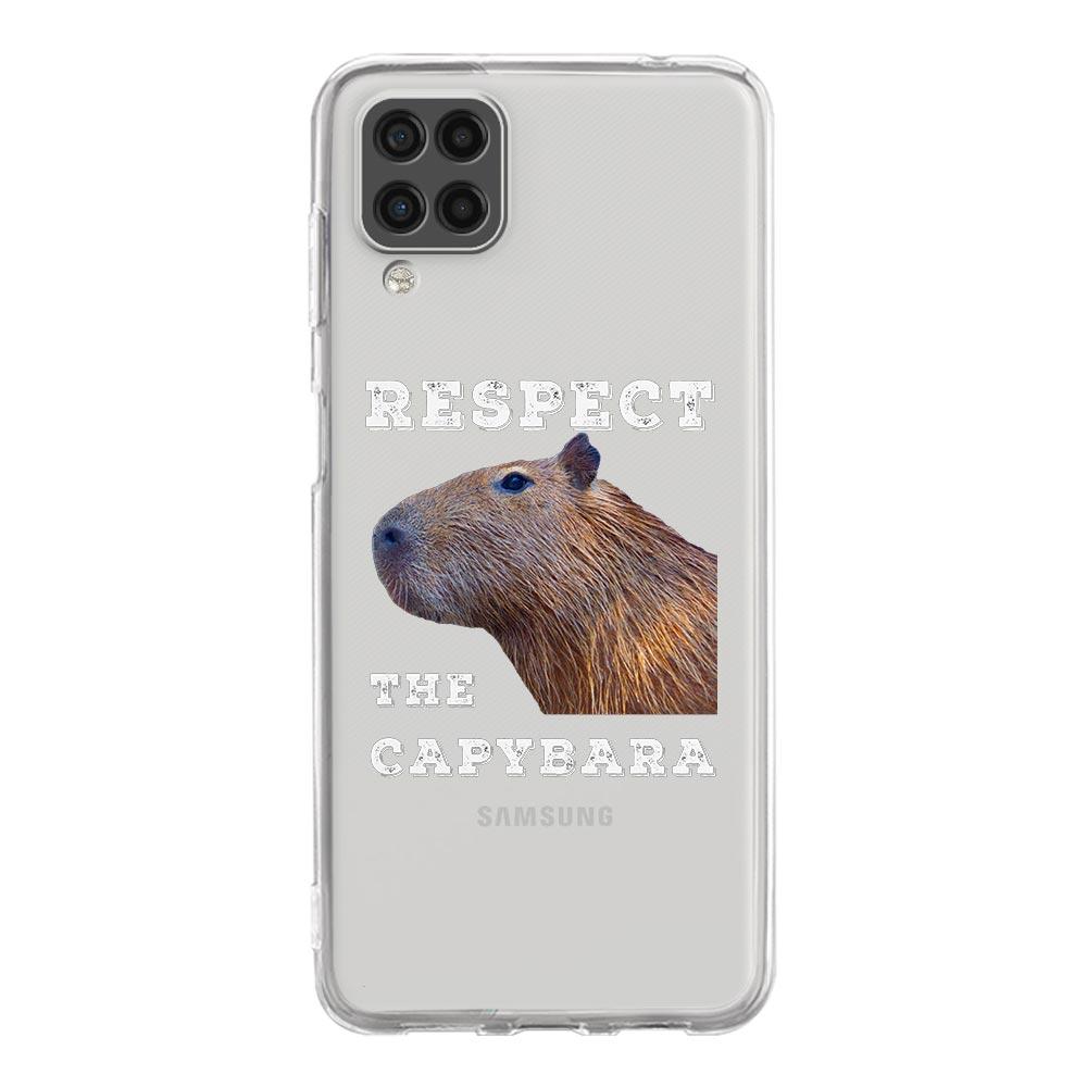 Милый мультяшный капибара для Samsung Galaxy A51 прозрачный чехол для телефона A71 A21S A12 A11 A31 A52 A41 A32 A23 A33 A53 A73 A03S A13 5G чехол
