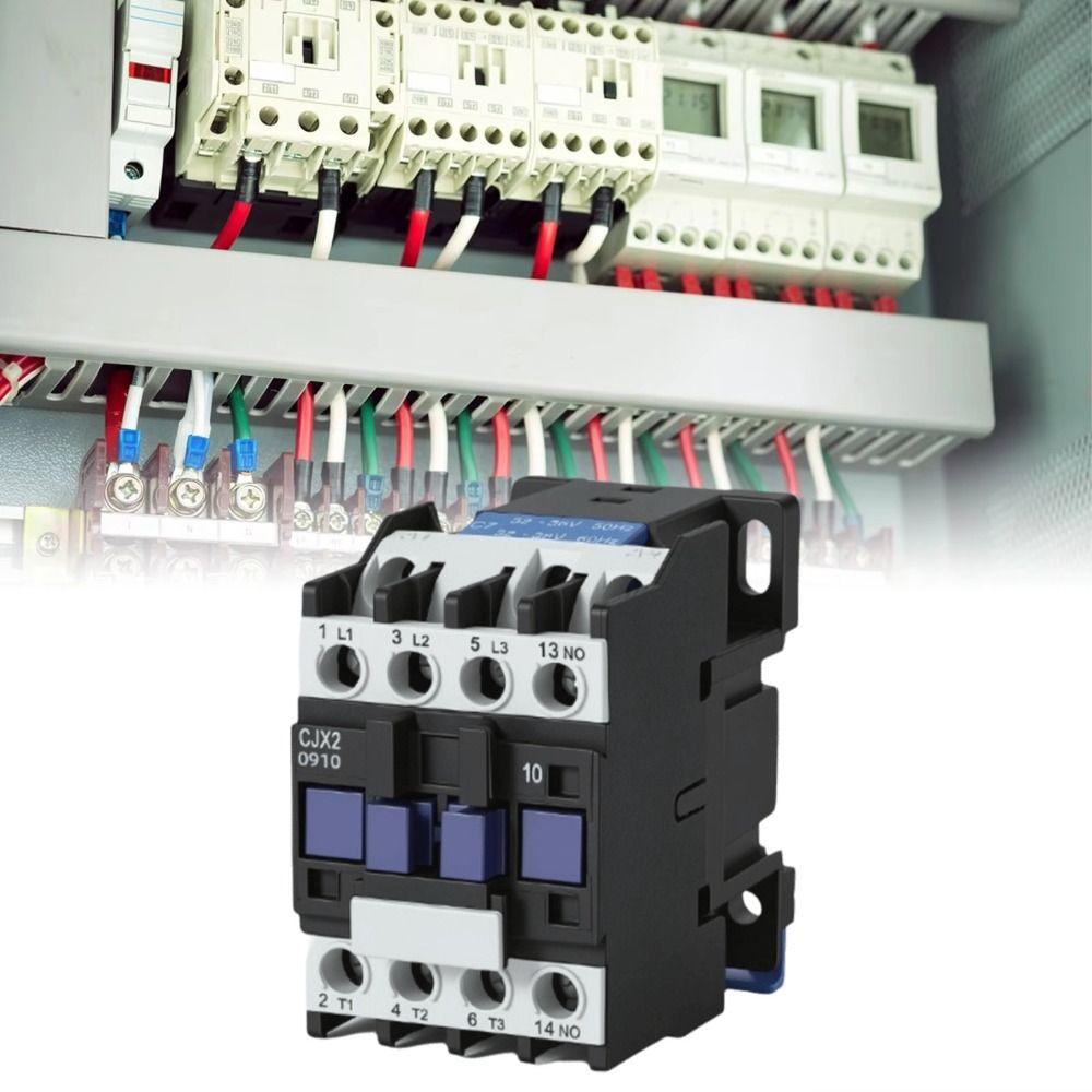 220V Coil Voltage AC Contactor 380V Coil Voltage Electromagnetic Contactor  Industrial Control