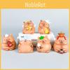 Cartoon Pvc Capybara Action Figures Model Toys Desktop Decoration Kids Gifts