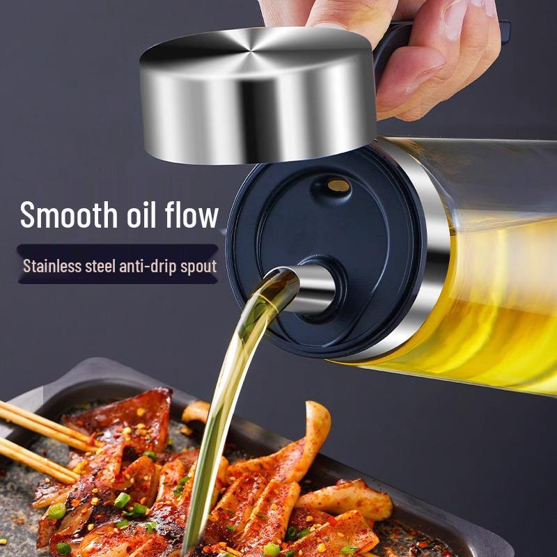 Набор герметичных бутылок для масла и уксуса из нержавеющей стали 304