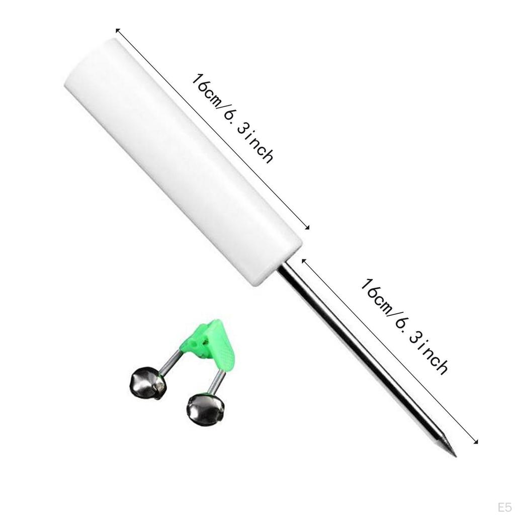 Держатель для удочки, подставка для удилища, легкий, разборный, с колокольчиками, поддержка для