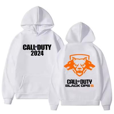 Худи унисекс Call of Duty Black Ops 6 в стиле Харадзюку, удобная уличная толстовка для мужчин и женщин, топ