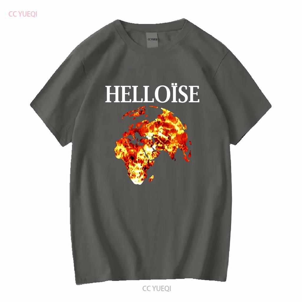 Vintage 90s HELLOISE band tee metal long or short sleeves vintage Washed Stretched Breathable Versatile Top For Everyday Wear