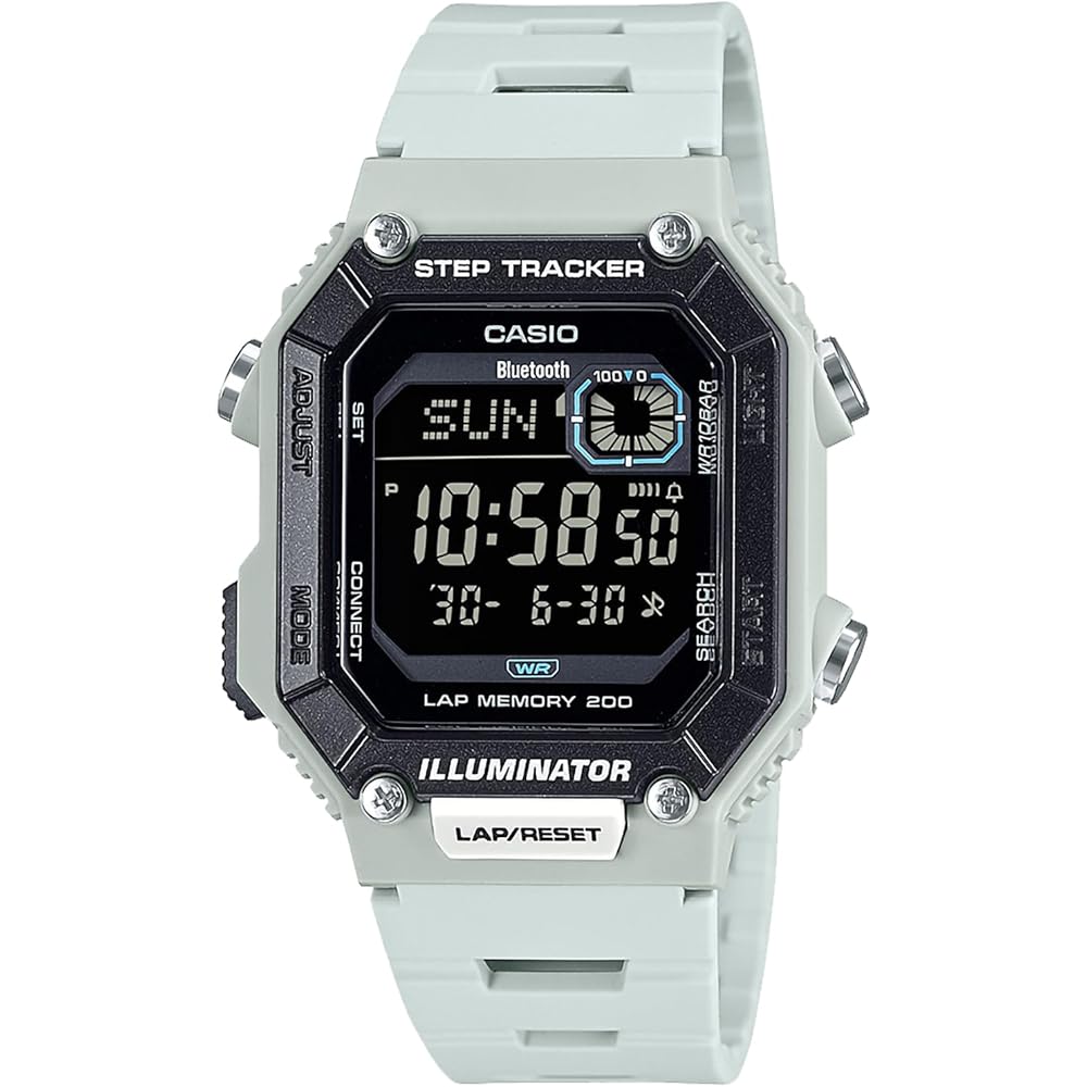 Casio Collection WS-B1000-8BJF Bluetooth Men's Watch 10 ATM Water Resistant Beige