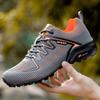 Summer Men Hiking Shoes Soft Male Sports Shoes Outdoor Anti-Slip Men'S Walking Shoes Lightweight Sneakers Lace-Up