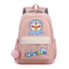 New Animation Peripheral Doraemon School Bag Backpack Cartoon Backpack Large Capacity Student School Bag Stationery
