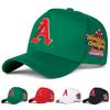 Unisex Gothic Letter A Embroidery Side Worldwide Baseball Caps Outdoor Adjustable Spring and Autumn Casual Sunscreen Hat