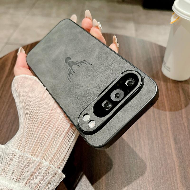 Матовый кожаный чехол с рисунком оленя для Google Pixel 9 Pro XL 8A 8 Pro 7A 7, однотонный мягкий ударопрочный тонкий чехол для телефона из ТПУ