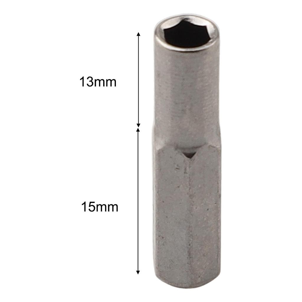 Wide Applications with Magnetic Hex Adapter Socket for 6 35mm to 4mm Bits