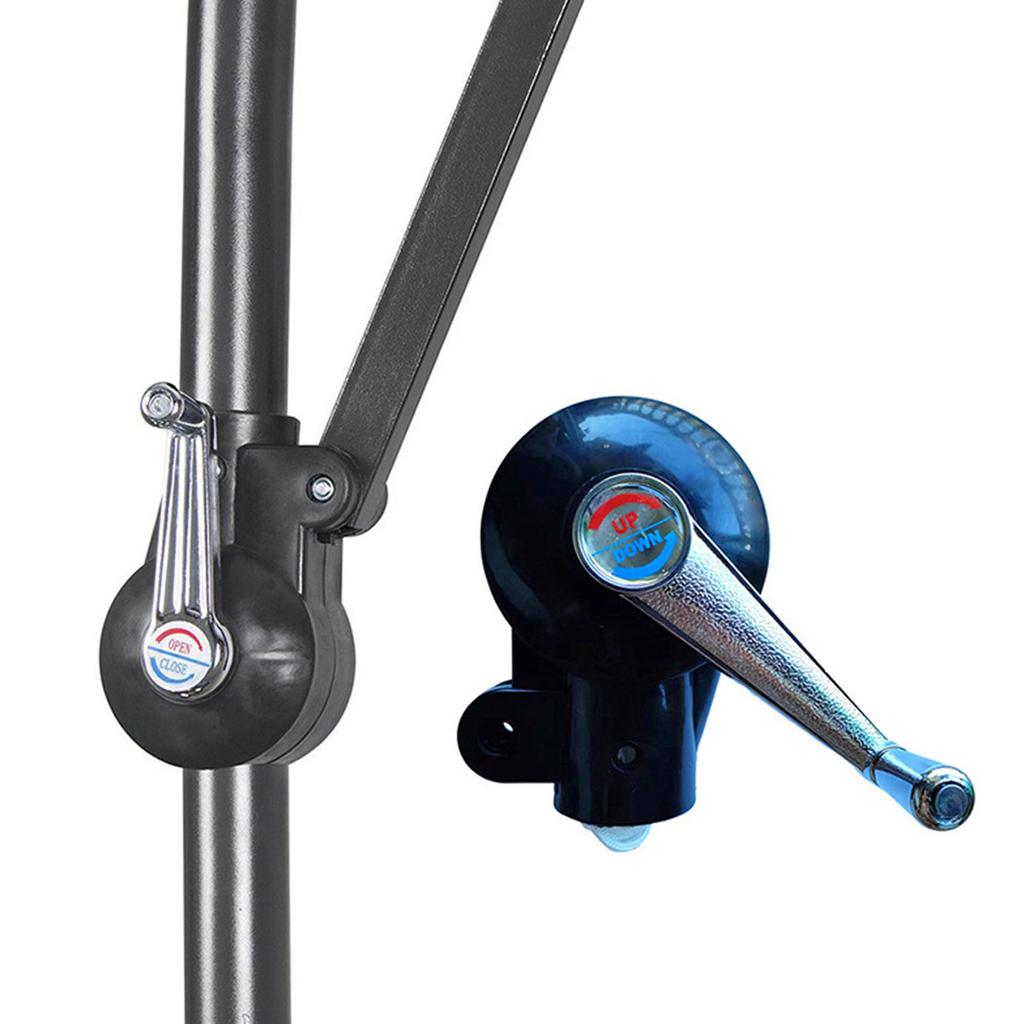 Ручка-кривошип для зонта-шейкера, ручка-кривошип для уличного зонта, запчасть для солнцезащитного зонта, сменные аксессуары для уличного двора