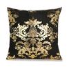 Hot Stamping Pillowcase Nordic Ins Style Indian Feather Pineapple Gold Cushion Nordic Simple