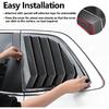 Window Louvers Fits for Honda CRV 2023 2024 2025 Accessories Rear Side Window Louvers Windshield Sun Shade Cover Auto Exterior Decoration Trim