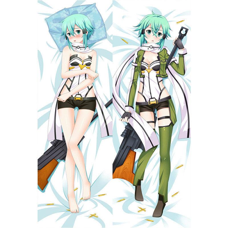 Аниме Sword Art Online наволочки сексуальная наволочка Yuki Asuna 3D двухстороннее постельное белье обнимающая наволочка для тела на заказ SAO