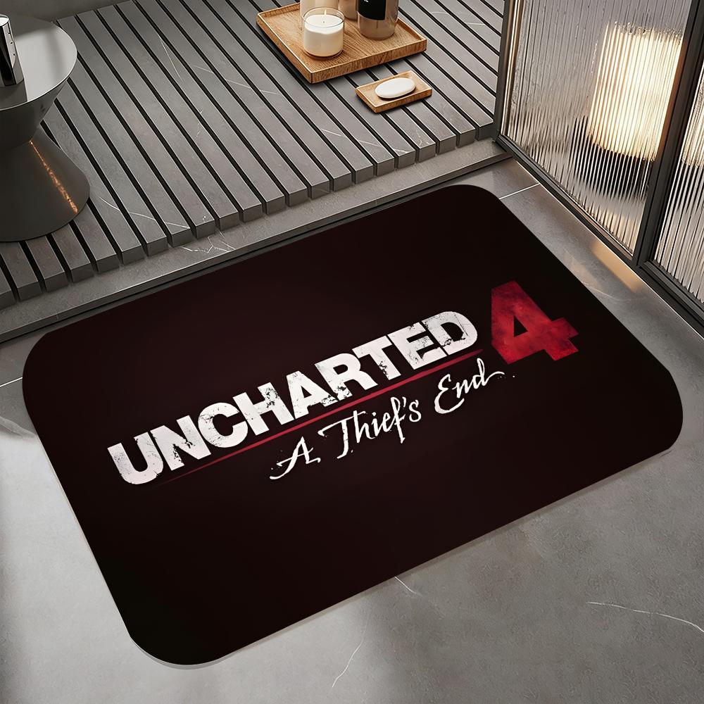 Игровой коврик U-Uncharted, коврик для ванной из диатомита, быстросохнущий, впитывающий, нескользящий коврик для двери