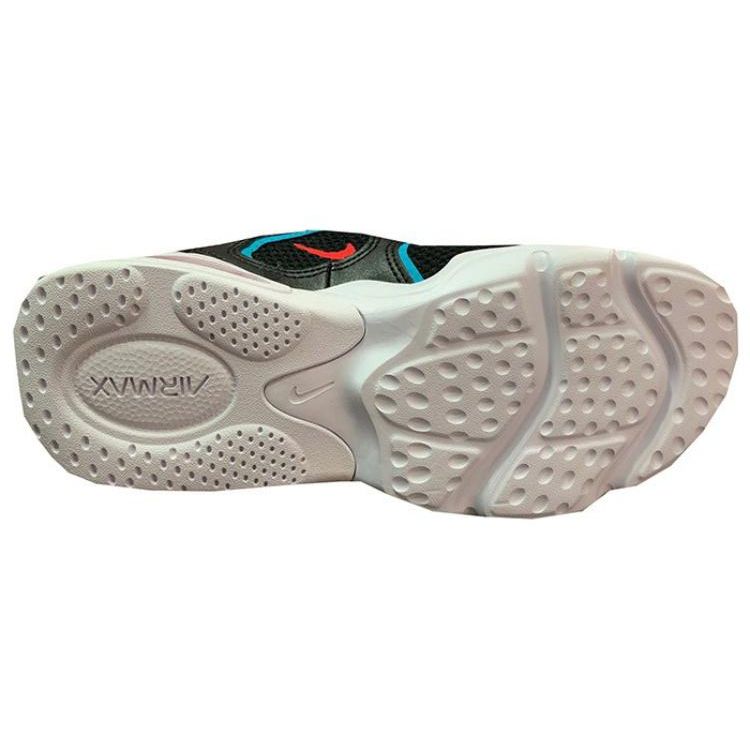 Nike Air Max 2X Round Toe Lace-Up Cushioning Low-Top Running Shoes Women Sneaker Black DC9434-001