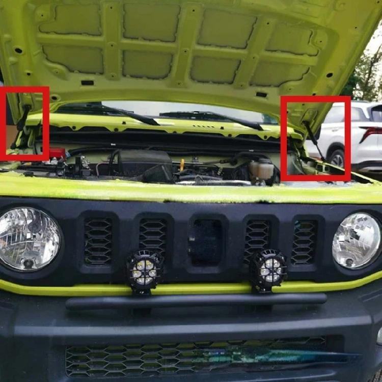 Гидравлические стойки капота Газовые пружины Опоры Кронштейн Для Jimny JB64 JB74 2019-2023 Обслуживание автомобиля
