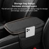 Car Armrest Cover Height Pad With Side Storage Bags Automotive Armrest Arm Support Cushion Protective Pad for Car Interior