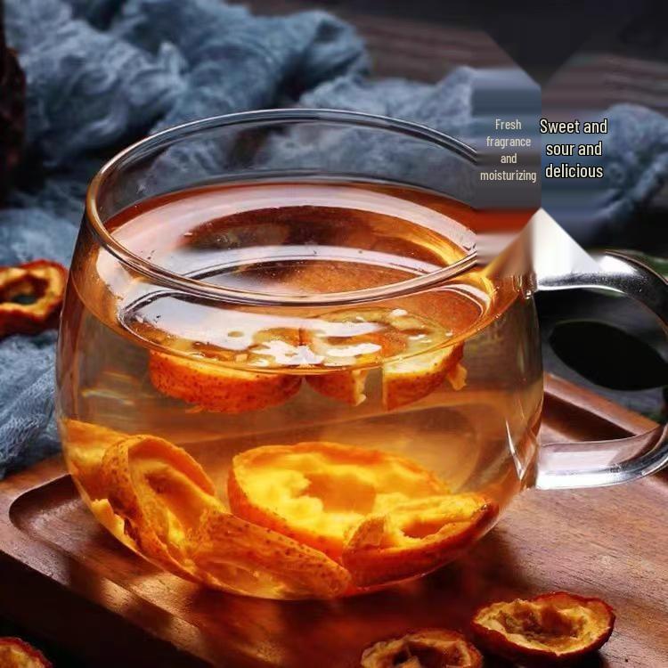 Seedless Dried Hawthorn Tea Bags - Raw Old Style Hawthorn Slices