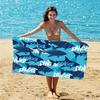 High Quality Thin Quick Drying Bath Towel with Double-sided Printed Water Absorbing and Non Fading Ultra-fine Fiber Beach Towel