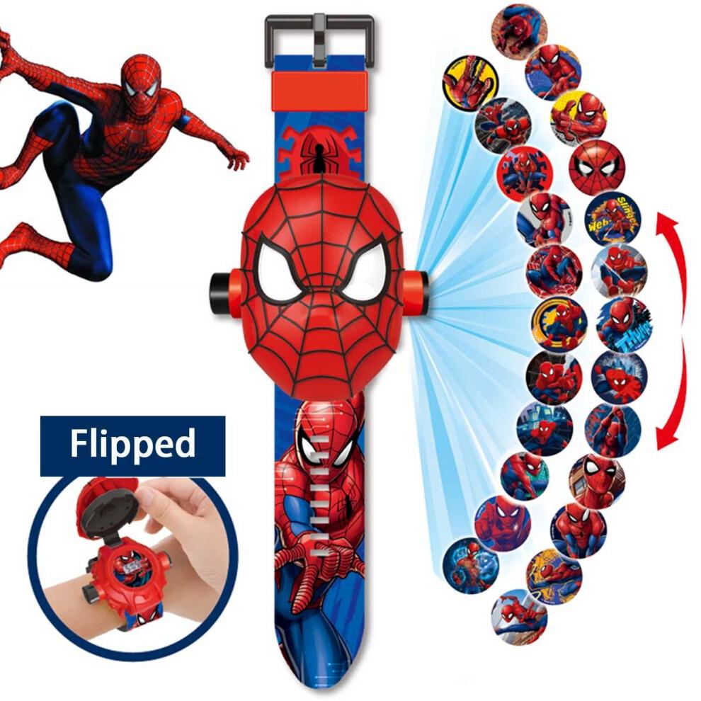 (Spider-Man) Montres numériques pour enfants Spider-Man Hulk Cadeaux